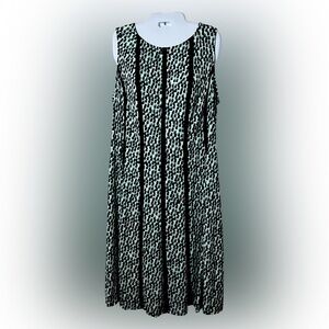 💥HOST PICK 💥 EUC Women's Printed Sleeveless Sheath Dress Size 14